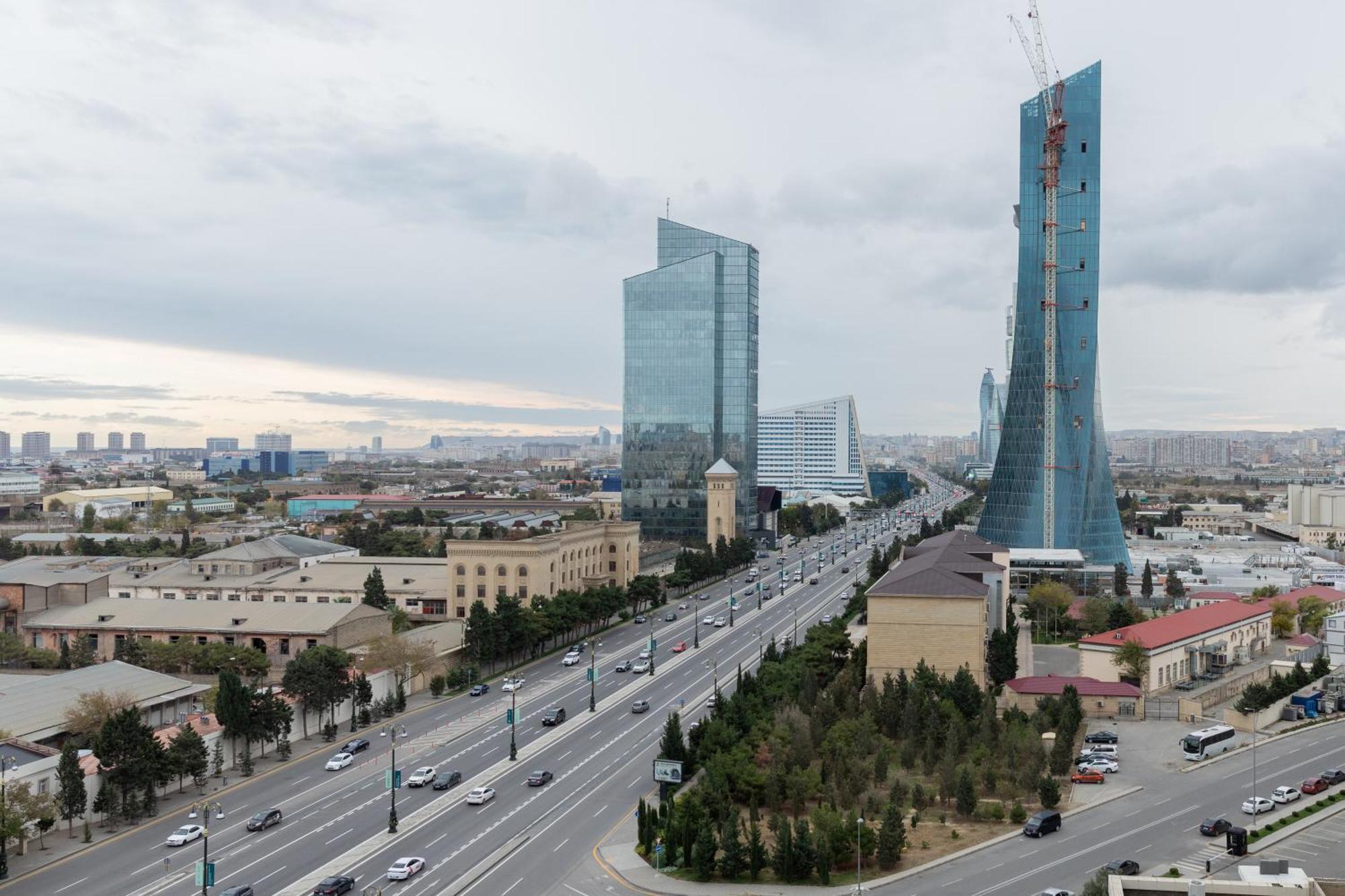 Sport Plaza Apartments Baku Bagian luar foto